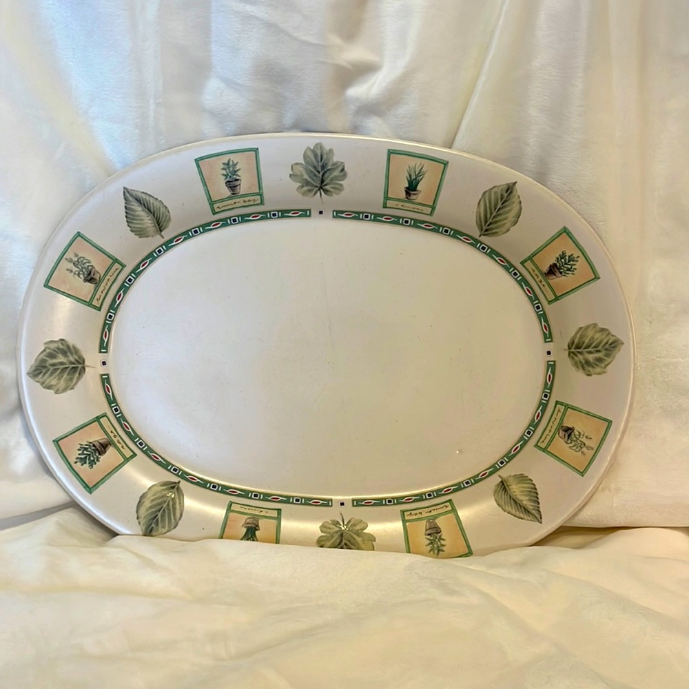 Pfaltzgraff Naturewood Oval Serving Platter
